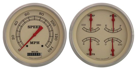 Classic Instruments Gauge Kits and Instrument Clusters CT47VT52-LS