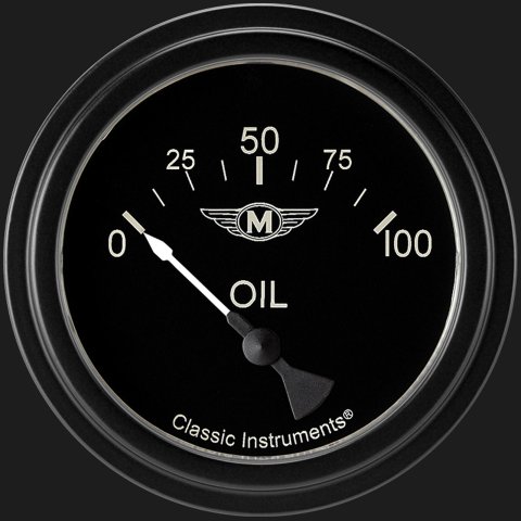 Classic Instruments Gauge Kits and Instrument Clusters MA281BLF