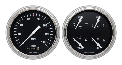 Classic Instruments Gauge Kits and Instrument Clusters CH51HR52-LS