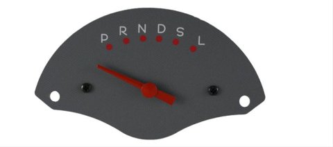 Classic Instruments Bel Era Shift Indicators BE07G Indicator, BelEra, Gray Face, Chevy, Air, Each