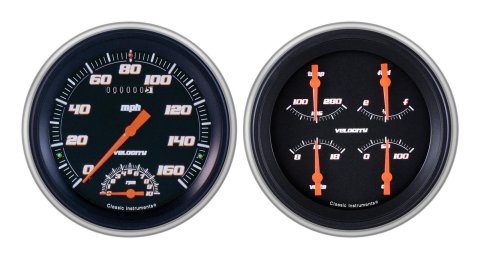 Classic Instruments Gauge Kits and Instrument Clusters CH51VSB62-LS