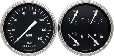 Classic Instruments Gauge Kits and Instrument Clusters CT47HR52-LS