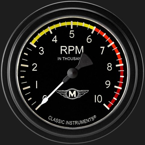 Classic Instruments Gauge Kits and Instrument Clusters MA383BLF