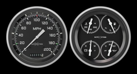 Classic Instruments Gauge Kits and Instrument Clusters CH51AXG52-LS