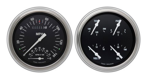 Classic Instruments Gauge Kits and Instrument Clusters CH51HR62-LS
