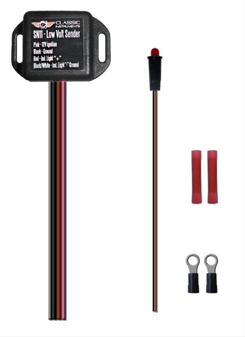 Classic Instruments Indicator and Warning Lights SN11 LOW VOLT LIGHT AND SENSOR