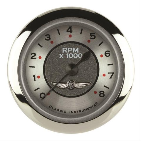 Classic Instruments All-American Series Tachometers AW183SRC Tachometer, ALL AMERICAN 2" TACHOMETER FULL SWEEP
