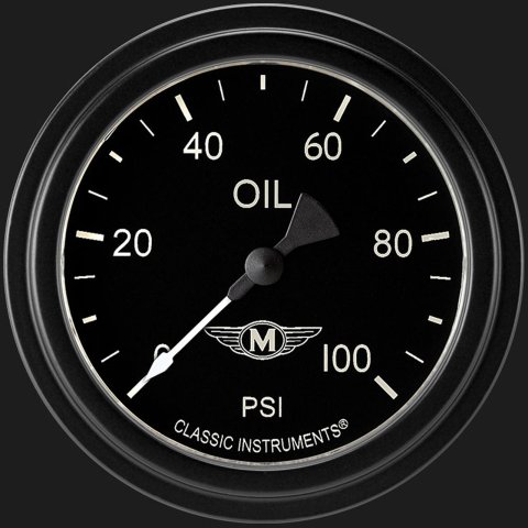 Classic Instruments Gauge Kits and Instrument Clusters MA381BLF
