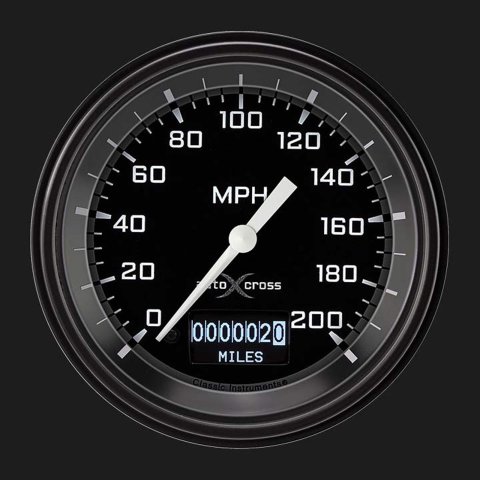 Classic Instruments Gauge Kits and Instrument Clusters AX57DGBLF