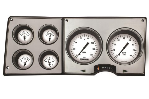 Classic Instruments Gauge Kits and Instrument Clusters CT73WH-LS