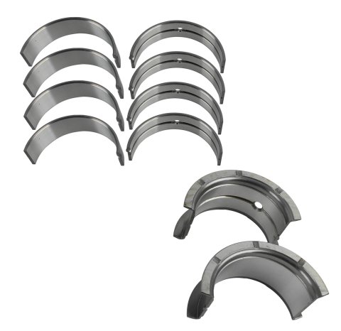 King HP-Series Main Bearings MB 509HP 010 Bearings, HP-Series, Bi-metal, Grooved, 0.010 in. Crankshaft Crankshaft Undersize, Chevy, 400, Set of 5