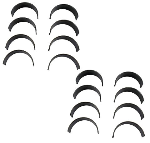 King XP-Series Rod Bearings CR 807XPN010X Bearings, Narrowed, Tri Metal Copper-lead Nickel, 0.010 in. Crankshaft Undersize, Large Journal, Chevy, Small Block, Set of 8