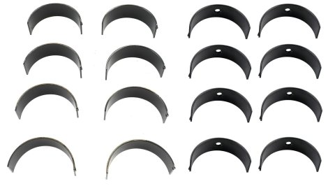 King XP-Series Rod Bearings CR 807XPNDSTDX Bearings, Stock Size, XP-Series, Tri-Metal, Large Journal, Chevy, Small Block, Set of 8