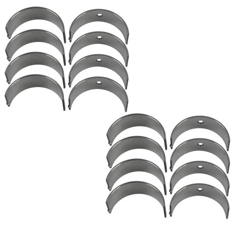 King HP-Series Rod Bearings CR 808HPND 010 Bearings, HP-Series, Silicon Aluminum, 0.010 in. Crankshaft Undersize, Chevy, Big Block, Set of 8