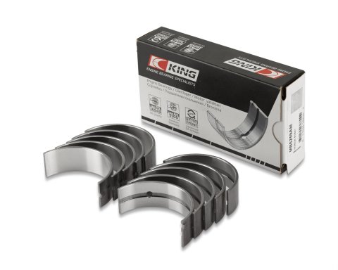 King AM-Series Main Bearings MB5229AM Bearings, AM-Series, 1/2 Groove, Standard Size, Bi Metal, for Nissan, 1.2, 1.3, 1.4, 1.5L, Set 5