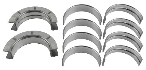 King HP-Series Main Bearings MB5650HP Bearings, HP-Series, Grooved, Bi Metal, Stock Size, Ford, 429, 460, Set of 5