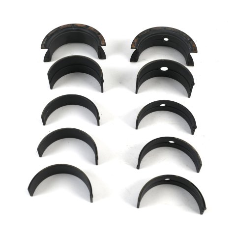 King HP-Series Main Bearings MB5503XP 001 Bearings, HP-Series, Copper/Lead/Nickel, 0.001 in. Crankshaft Undersize, Ford, 351C, Set of 5