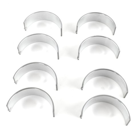 King HP-Series Rod Bearings CR 807HPN 020 Bearings, HP-Series, .020 in. Crankshaft Undersize, Bi-metal, Silicon Aluminum, Large Journal, Chevy, Small Block, Set of 8