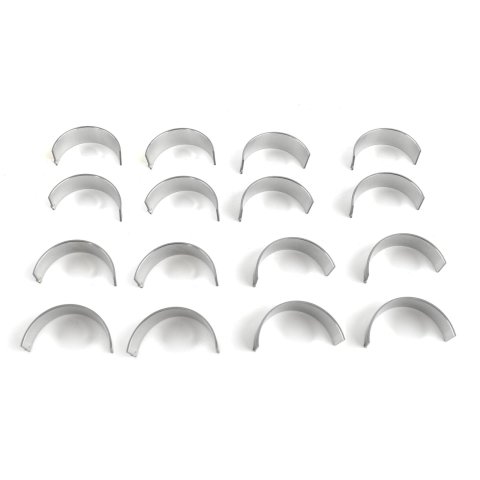King HP-Series Rod Bearings CR 807HPN 001 Bearings, HP-Series, .001 in. Crankshaft Undersize, Bi-metal, Silicon Aluminum, Large Journal, Chevy, Small Block, Set of 8