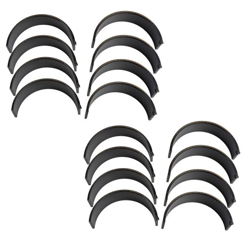 King XP-Series Coated Rod Bearings CR 868XPNC Bearings, Coated, Copper/Lead/Nickel, Standard Size, Ford, 4.6, 5.4L, Set of 8