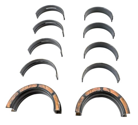 King XP-Series Main Bearings MB5505XP STDX Bearings, XP-Series, Copper/Lead/Nickel, Standard Size, Ford, Lincoln, Mercury, 351W, 351M, 400
