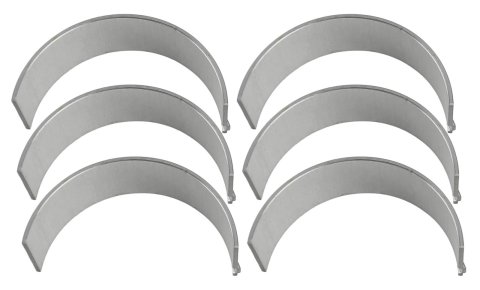 King AM-Series Rod Bearings CR 806AM Bearings, Standard Size, Bi Metal, Alecular Alloy, Mopar, Set of 8