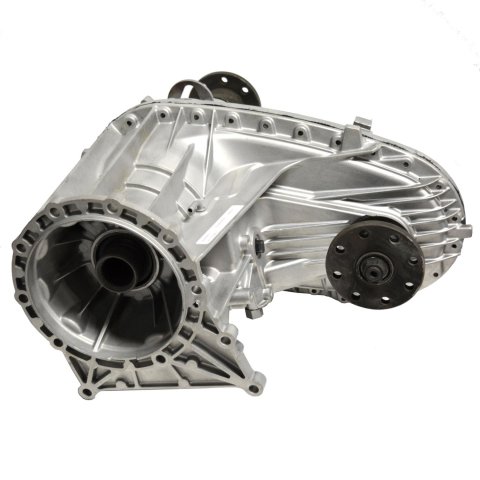 Zumbrota Remanufactured Transfer Cases for 2011-2014 F-250 SUPER DUTY, F-350 DUTY - RTC1628F-1 Case, 11-14 Ford F250 &F350, electric shift, 6 speed auto, 43 spline input, bolt on yokes