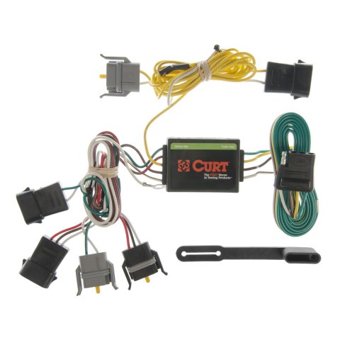 CURT Custom Wiring Connector Harnesses for 1995-1998 WINDSTAR - 55346 Vehicle Towing Harness Adapter, T-Connector, 3-Wire System, Converter, Ford, Each