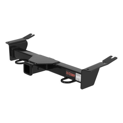 CURT Class 3 Receiver Hitch 31084 Trailer Hitch, III, Front Receiver, 2 in. Receiver, Black, Square Tube, Jeep, Each