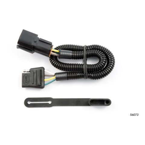 CURT Custom Wiring Connector Harnesses for 2004-2007 FREESTAR, MONTEREY - 56073 Vehicle Towing Harness Adapter, T-Connector, 2-Wire System, Ford, Mercury, Each