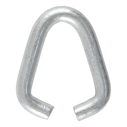 CURT Joining Links 82944 Safety Chain, Link, Steel, Zinc Plated, 7/16 in. Size, Each