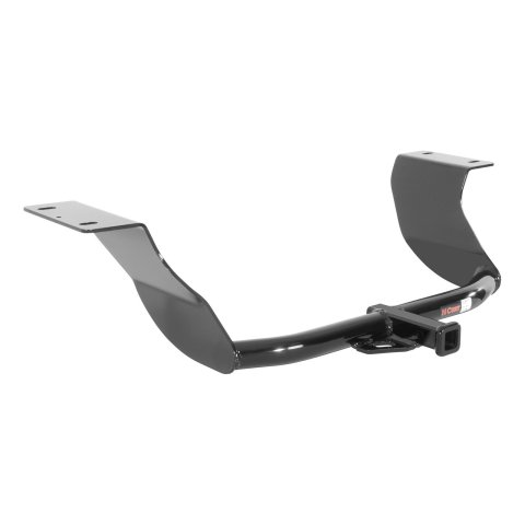 CURT Class 1 Receiver Hitch 11037 Trailer Hitch, I, 1/4 in. Receiver, Black Powdercoated, Audi, Each