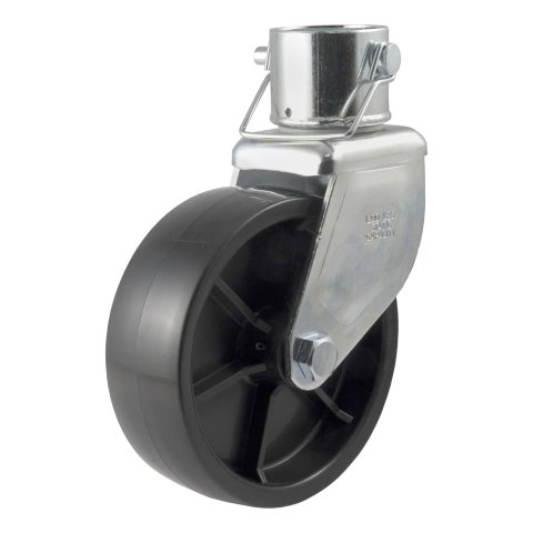 CURT Trailer Jack Replacement Casters 28276 Caster Wheel, Part, Each