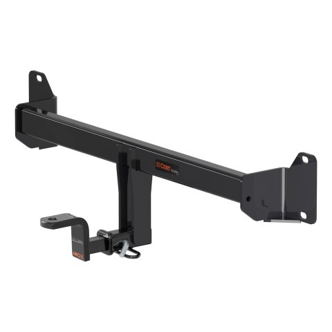 CURT Class 1 Receiver Hitch 115223 Hitch, I, 1-1/4 in. Receiver, Black, Square Tube, Mini, Each