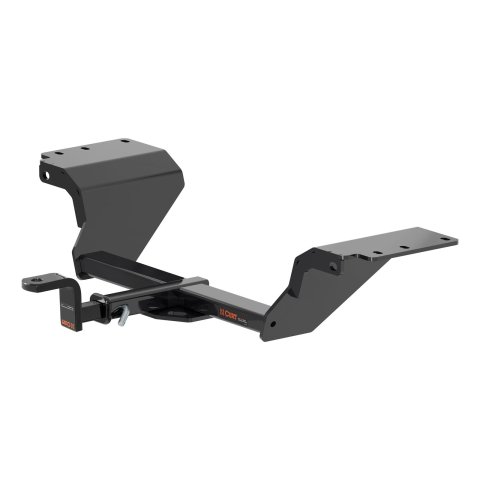 CURT Class 2 Receiver Hitch 121853 Hitch, II, 1-1/4 in. Receiver, Black Powdercoat, Square Tube, Buick, Chevrolet, Each