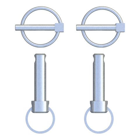 Curt Manufacturing Receiver Hitch Pins 19261 Rambler Tow Bar