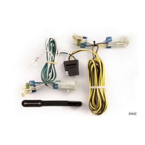 CURT Custom Wiring Connector Harnesses for 2005-2010 COBALT, 2007-2009 G5, 2006-2011 HHR - 55432 Vehicle Towing Harness Adapter, T-Connector, 2-Wire System, Chevy/Pontiac, Each
