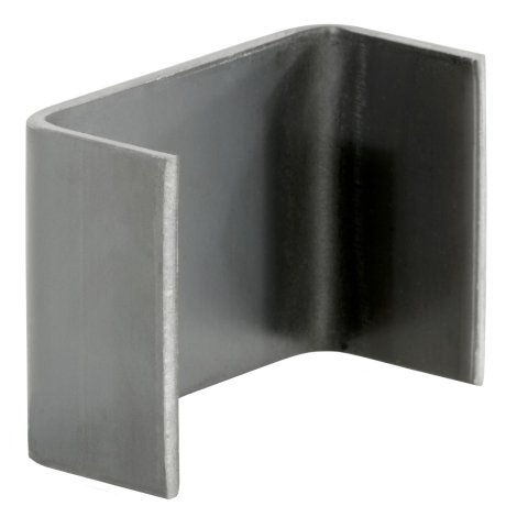 CURT Weld-On Pocket Anchors 83072 Anchor, Weld-On, Steel, Natural, 3.500 in. Length, 1.625 in. Height, Each