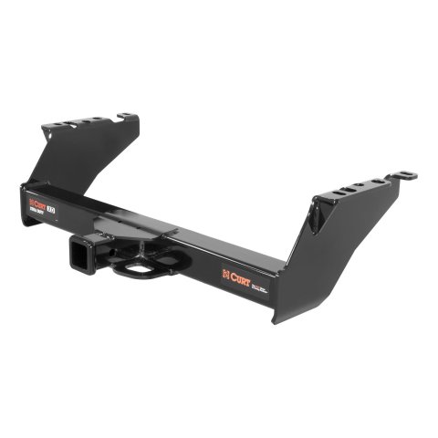 CURT Class 5 Receiver Hitch 15300 Trailer Hitch, V, 2 in. Receiver, Black, Dodge, Ford, Each