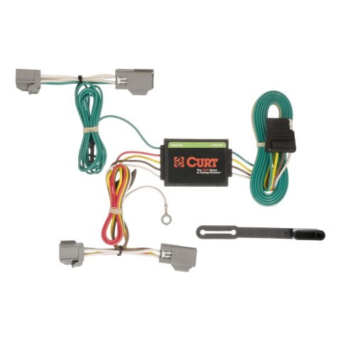 CURT Custom Wiring Connector Harnesses for 2014-2019 FIESTA - 56191 Adapter, Vehicle Towing Harness, T-Connector, Ford, Each