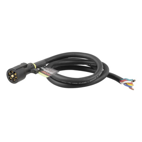 CURT Trailer Wiring Harnesses 56601 Harness, Main Type, 72 in. Length, Female Seven Pin Lamp Connection, Each