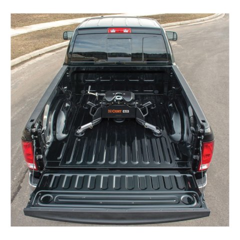 CURT OEM-Compatible Fifth Wheel Trailer Hitch Kits for 2011-2025 2500, 3500 - 16045 Hitch, Wheel, OEM Compatible, Carbide Powdercoated, Ram, Kit