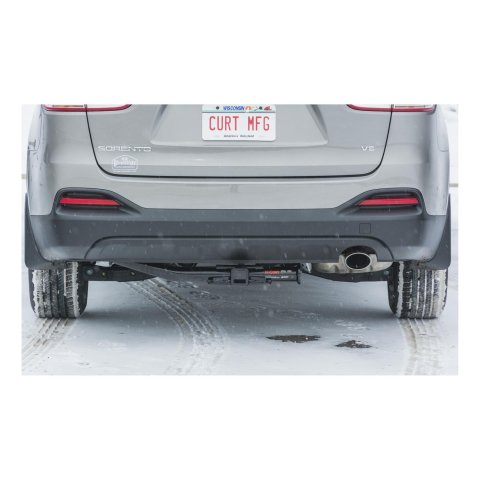 CURT Class 3 Receiver Hitch 13195 Trailer Hitch, III, 2 in. Receiver, Black Powdercoated, Kia, Each