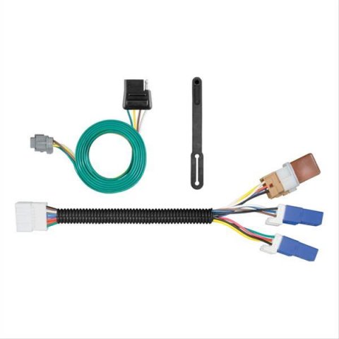 CURT Custom Wiring Connector Harnesses 56281 harness 2013-2016 Nissan Pathfinder 2014-2015 Infiniti QX 60 4-way flat connector for specific Nissan