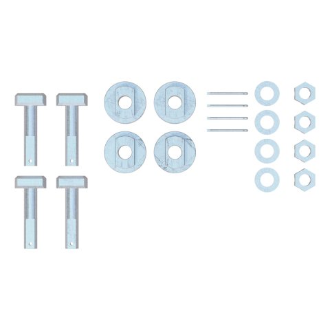 CURT Replacement Fifth Wheel Puck System Anchors 19210 Hitch Components, Anchors, Chevrolet, GMC, Kit