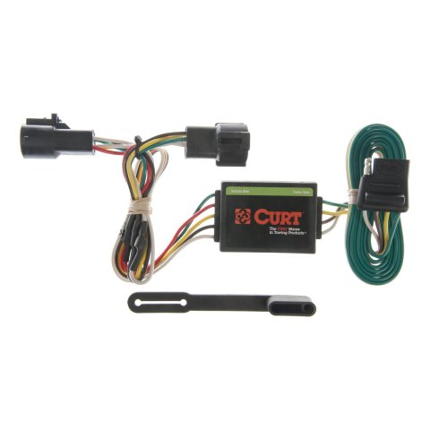 CURT Custom Wiring Connector Harnesses 55325 Vehicle Towing Harness Adapter, T-Connector, 3-Wire System, Converter, Ford/Mazda Each
