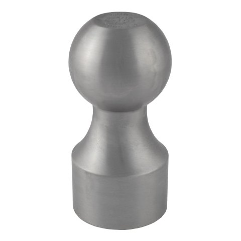 CURT Weld-On Gooseneck Balls 40094 Hitch Ball, Ball, Steel, Natural, 2 5/16 in. Diameter, 30,000 lbs., Each