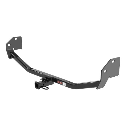 CURT Class 1 Receiver Hitch 11210 Trailer Hitch, I, 1/4 in. Receiver, Black Powdercoated, Ford, Each