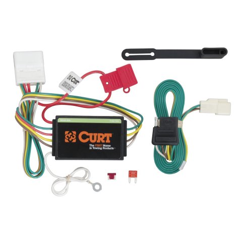 CURT Custom Wiring Connector Harnesses for 2020-2021 RX350L, RX350, 2008-2019 HIGHLANDER - 56217 Adapter, Vehicle Towing Harness, T-Connector, Toyota, Each