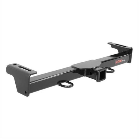 CURT Receiver Hitches 31077 Hitch, Front Location, 2 in. Receiver, Square Tube Welded, Black Powdercoated, Each